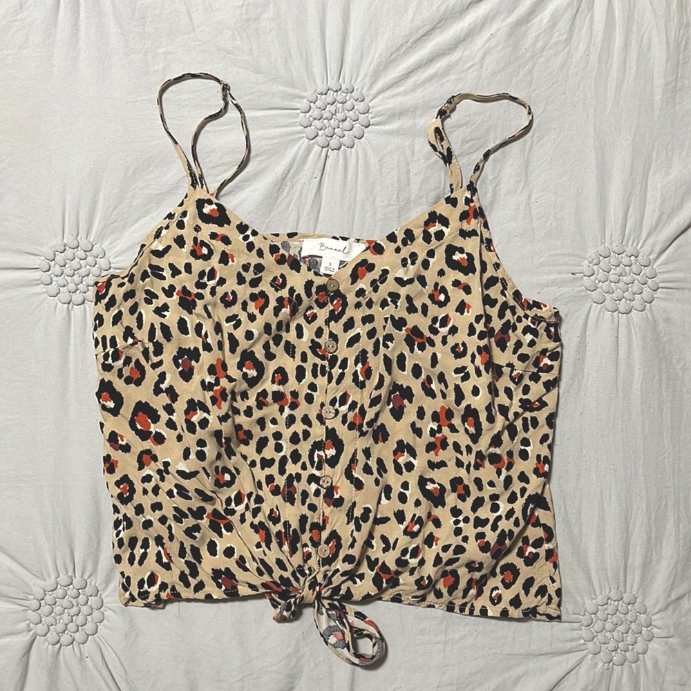 Cheetah Print Top